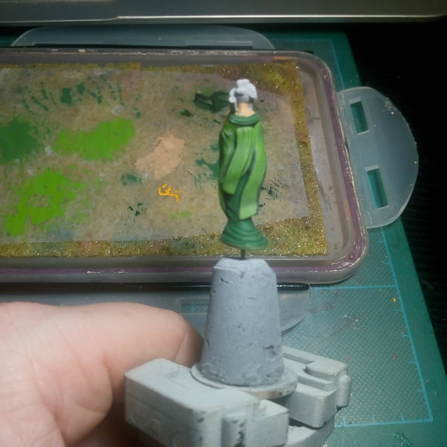 Painting a printed mini