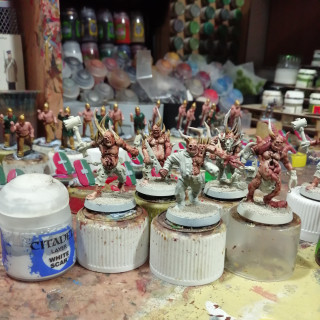 starting with the pox walkers which i did in batches of 5 figures