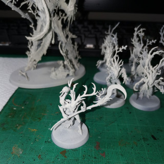 Part Two - Starting to Paint - Dryads (Got Motivated)