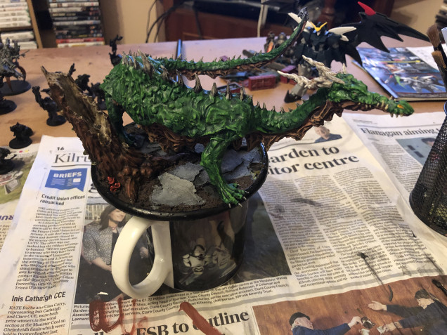 WIP Forest Dragon Part 2