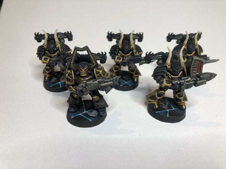 On a Black Space Crusade.