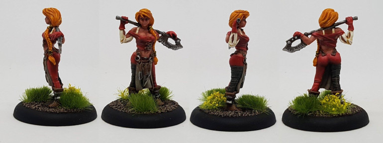 And here is my Vetern Brisket, painted 28/10/2017.  I think we can all see I've improved a little since then