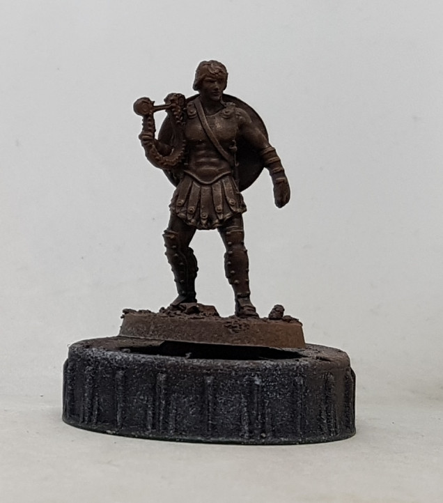 Based with VMC Dark Rust,washed with Nuln Oil and drybrushed with P3 Bootstrap Leather