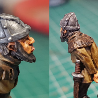 Painting Medieval Chest Bearers