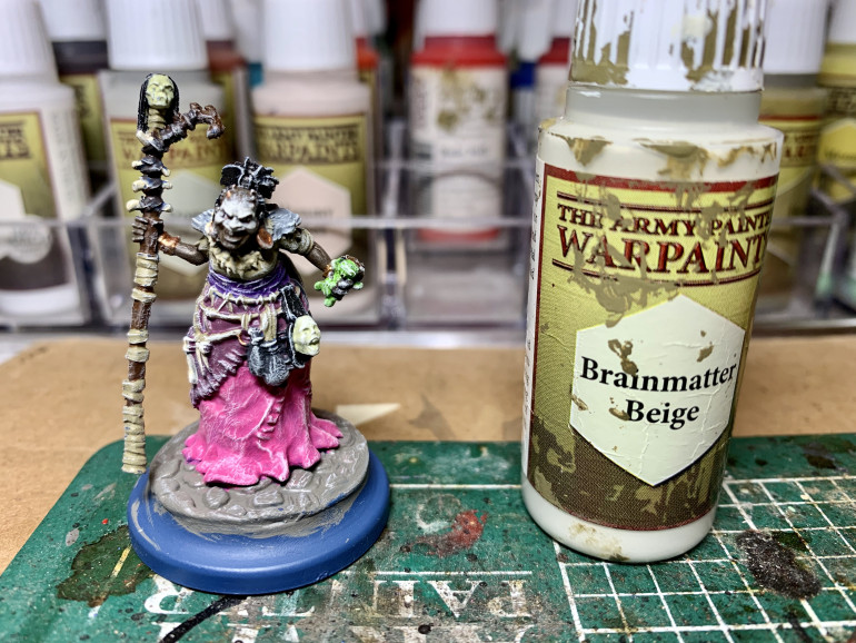 Brain matter drybrush time!