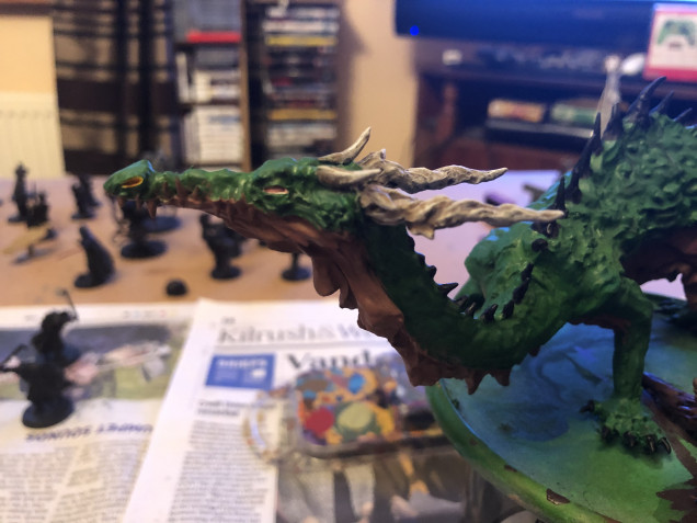 WIP Forest Dragon Part 1