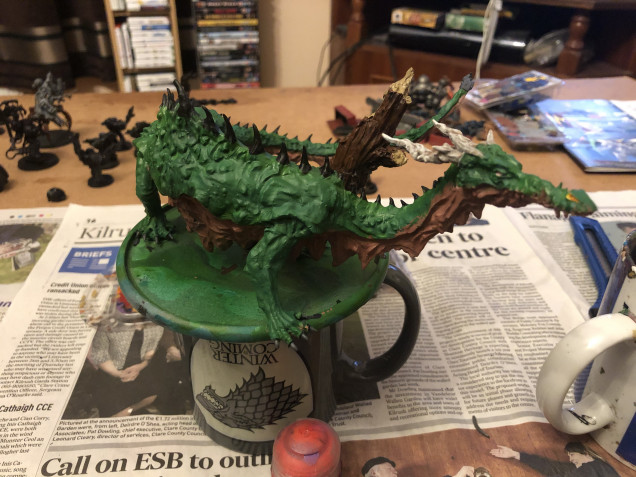 WIP Forest Dragon Part 1