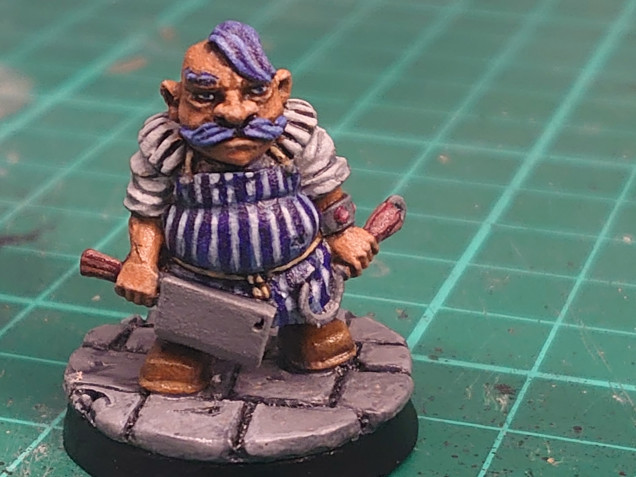 Finished Gowak the Butcher almost forgot the eyes but remembered just in time.