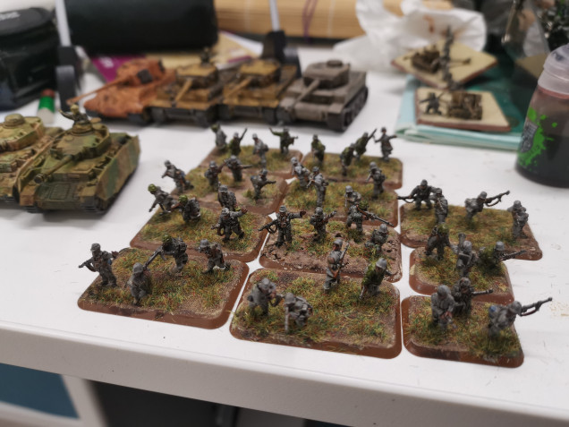 Painting the German Infantry
