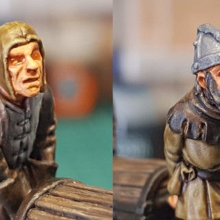 Painting Medieval Chest Bearers