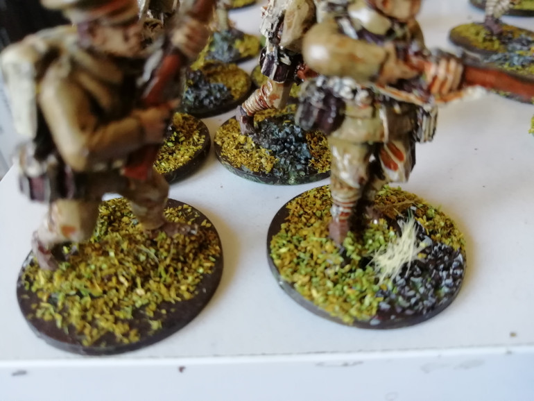 I don't like the flat look if the bases