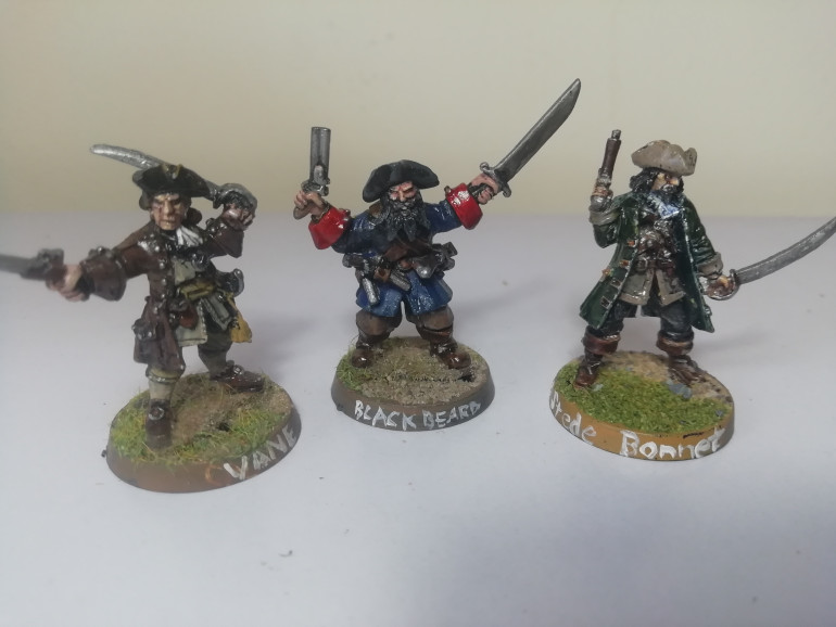 Blackbeard and other personalities