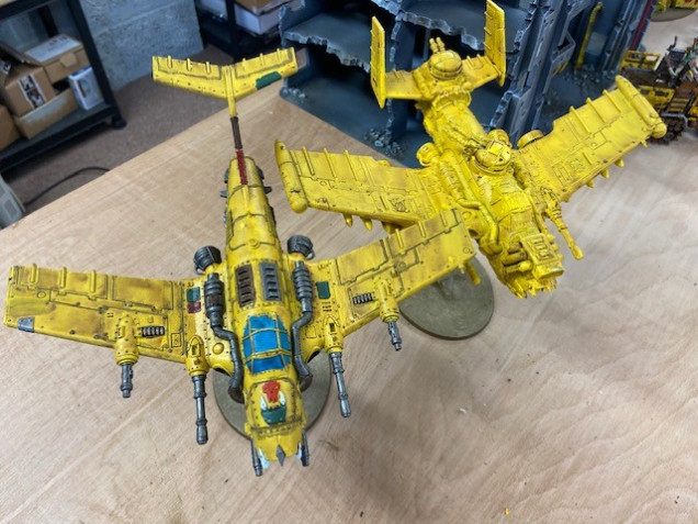 Dakka Jet (finished) and Burna Bomber (in Progress) 