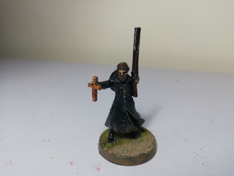 Every good preacher needs a shotgun