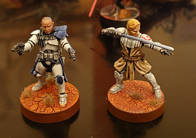 Obi-Wan and Captain Rex