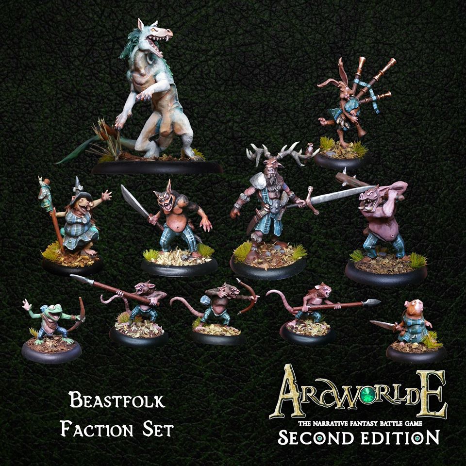 Beastfolk Faction Set - Warploque Miniatures