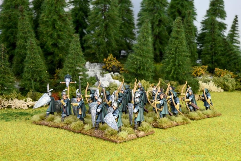 Elf Light Infantry Painted - Oathmark