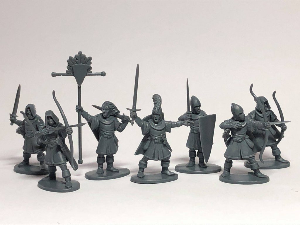 Elf Light Infantry Unpainted - Oathmark