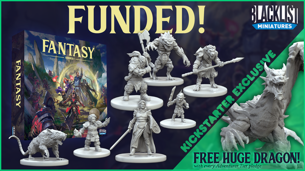 Fantasy Series 1 Funded - Blacklist Games