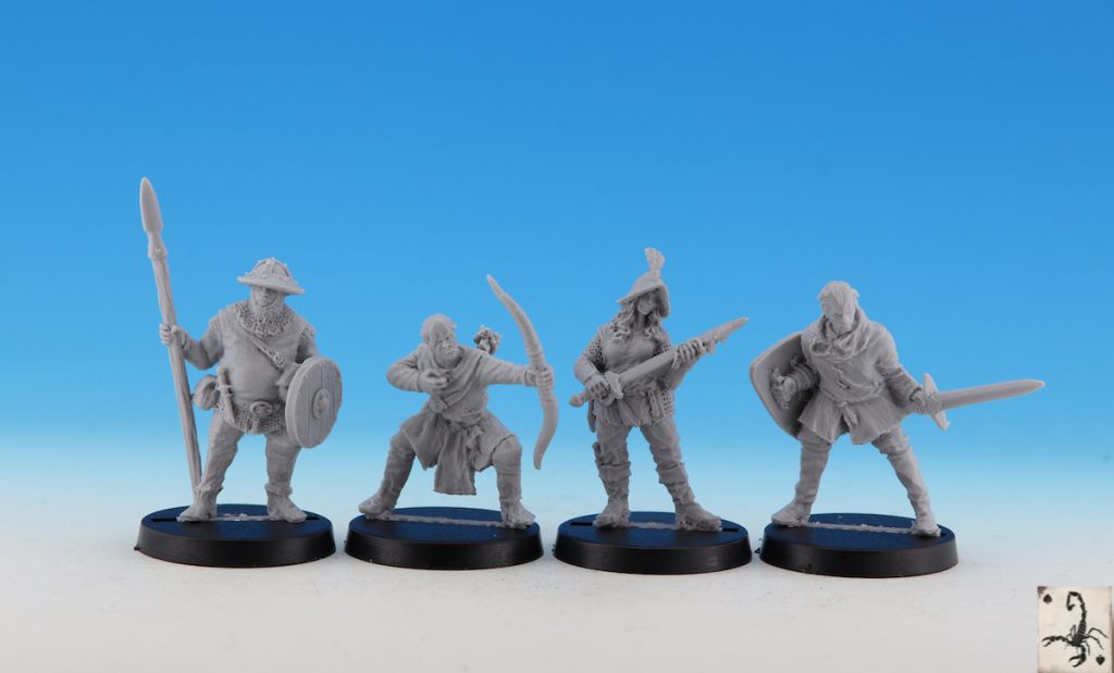 Mercenaries Pack Two - Black Scorpion Miniatures