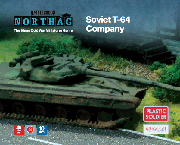 Northag Soviet T-64 Company - Plastic Soldier