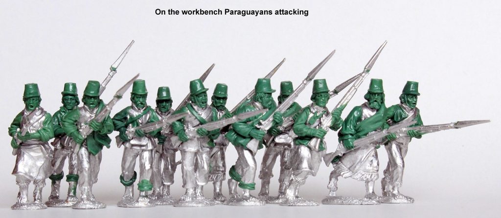 Paraguayans Attacking - Perry Miniatures