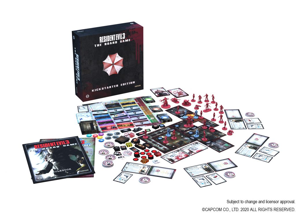 Resident Evil 3 Board Game Main - Steamforged Games