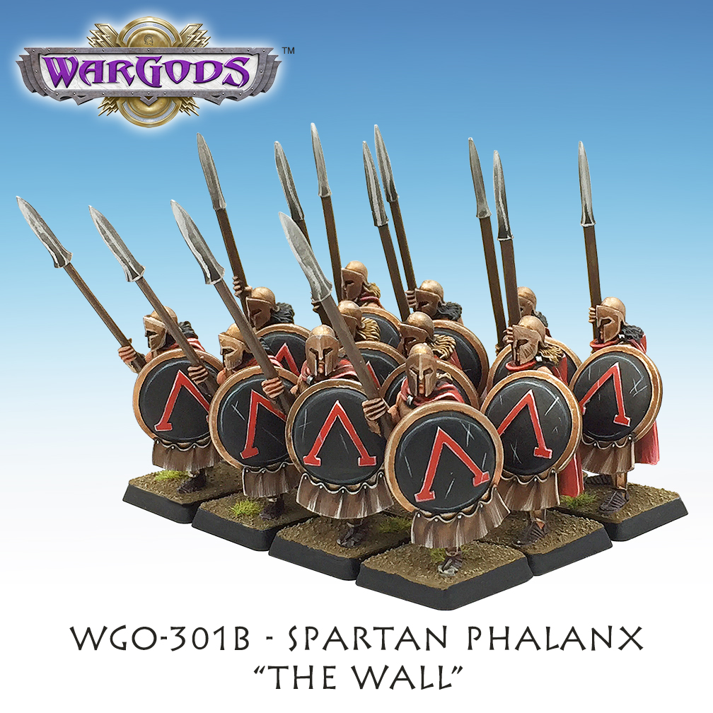 Spartan Phalanx Wall - Crocodile Games