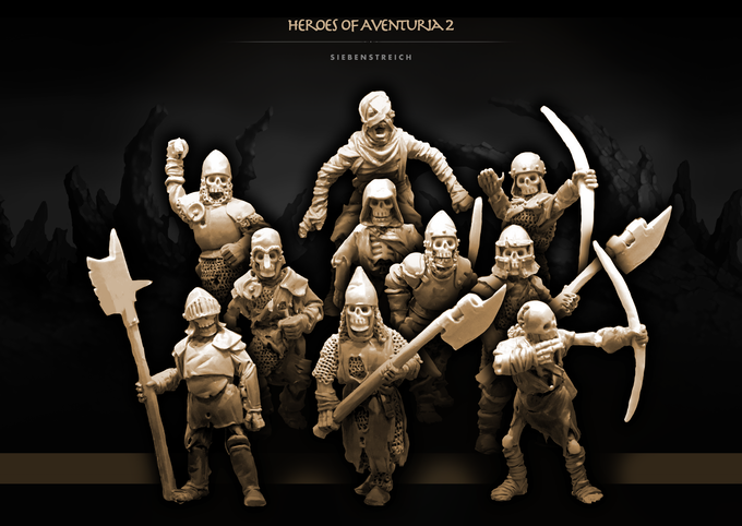 Undead Warriors - Westfalia Miniatures