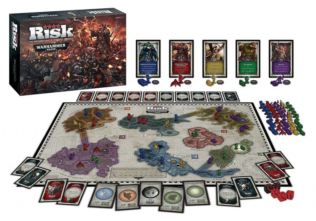 Warhammer 40K Risk Box Contents - The Op
