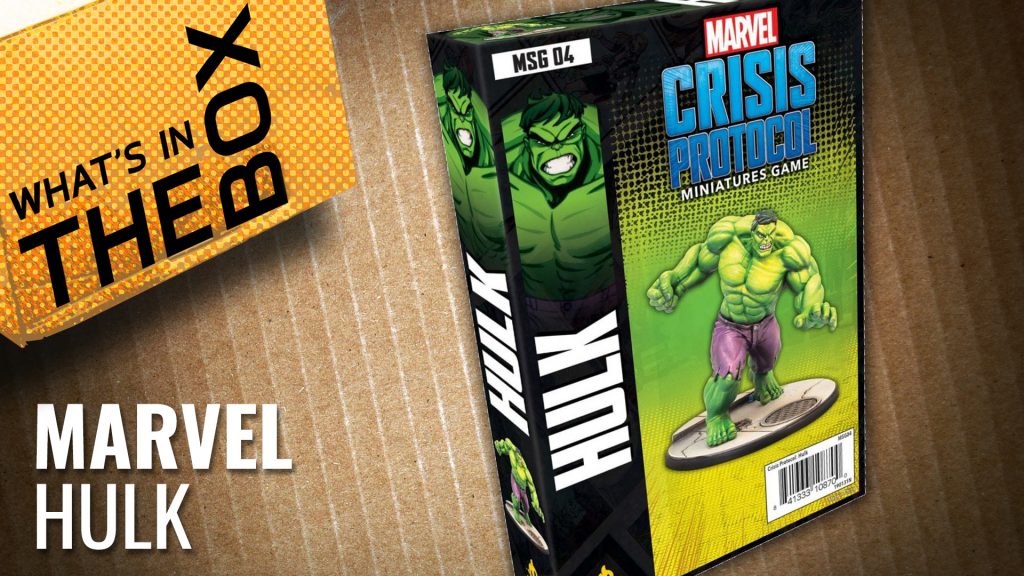 Unboxing - Marvel: Crisis Protocol Hulk | Atomic Mass Games