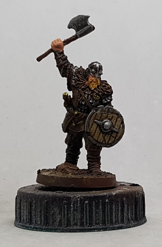 Iron: Base with P3 Pig Iron, wash with GW Nuln Oil and highlight with P3 Cold Steel.  