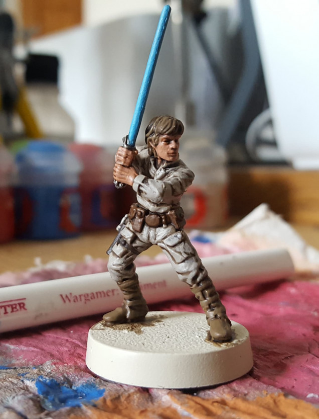 Painted Up Luke Skywalker!