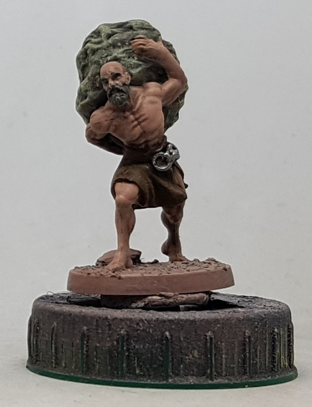 Iron: Base with P3 Pig Iron, wash with GW Nuln Oil and highlight with P3 Cold Steel.  