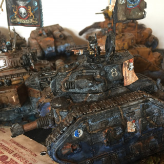 Close-up Photos of 3rd Armoured Division Savlar Chemdogs Post Armies on Parade GW Uxbridge October 2019... some repairs required post transport ;)