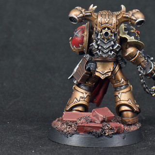 Traitor minotaur Space Marine