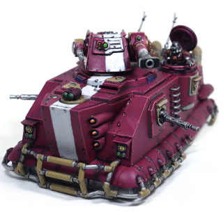 A pair of Ad Mech vehicles