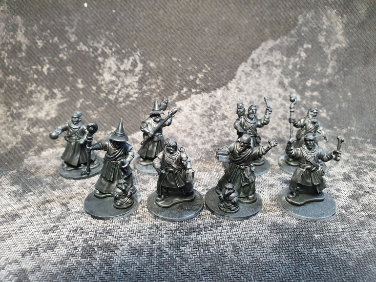 Wizards & Apprentices Assembled and Primed