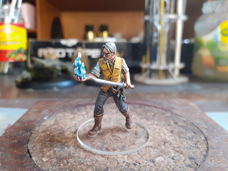 Zachary Lazarus: I attempted limited OSL around the flame on his hand, first time I have tried this, and I was reasonably pleased with the result.
