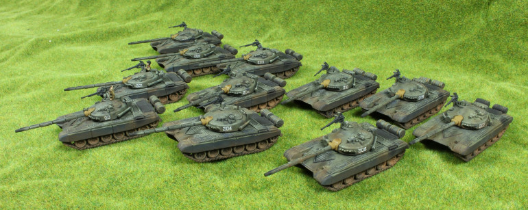 Soviet Tank Battallion ahead