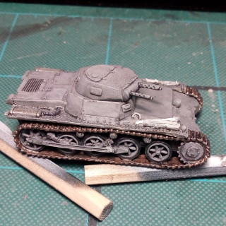 Bolt Action Panzer I Tank, super cool little vehicle