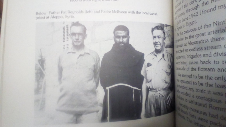 Three Priests in North Africa. The Two on the Outside are Australian's from my Local Area
