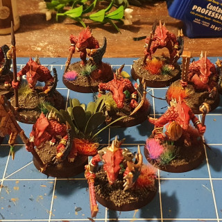 Finished Saurus Warriors