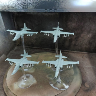 2b - Su-25 Frogfoot Aircraft (x4): BUILD