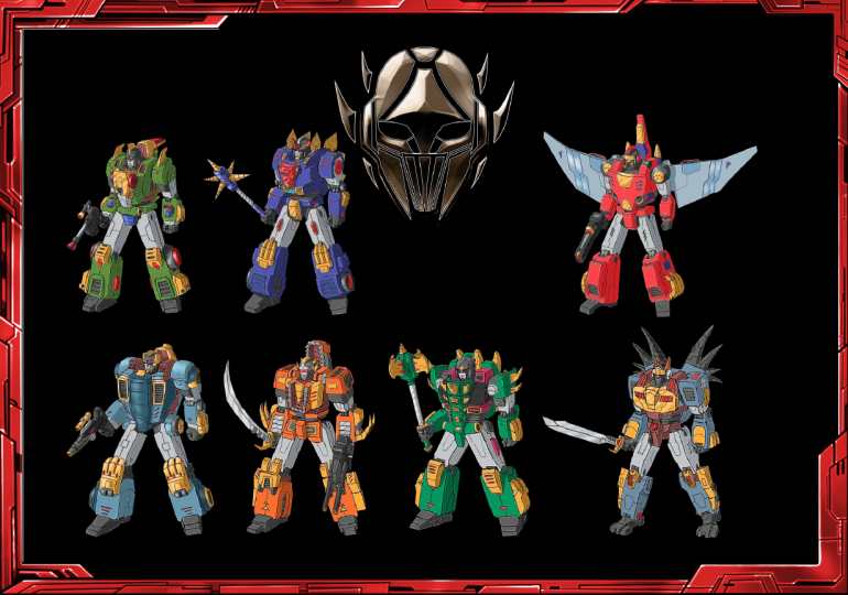 The Beastlord faction bundle, 1 of each of the different bots 