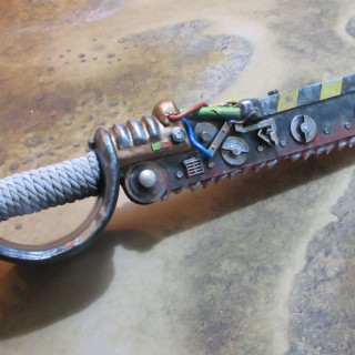 The finished Chainsword