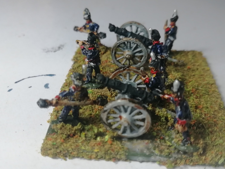 This made a change from the rank and file and had a bit more room to texture up the base a little and have s change of colour schemes