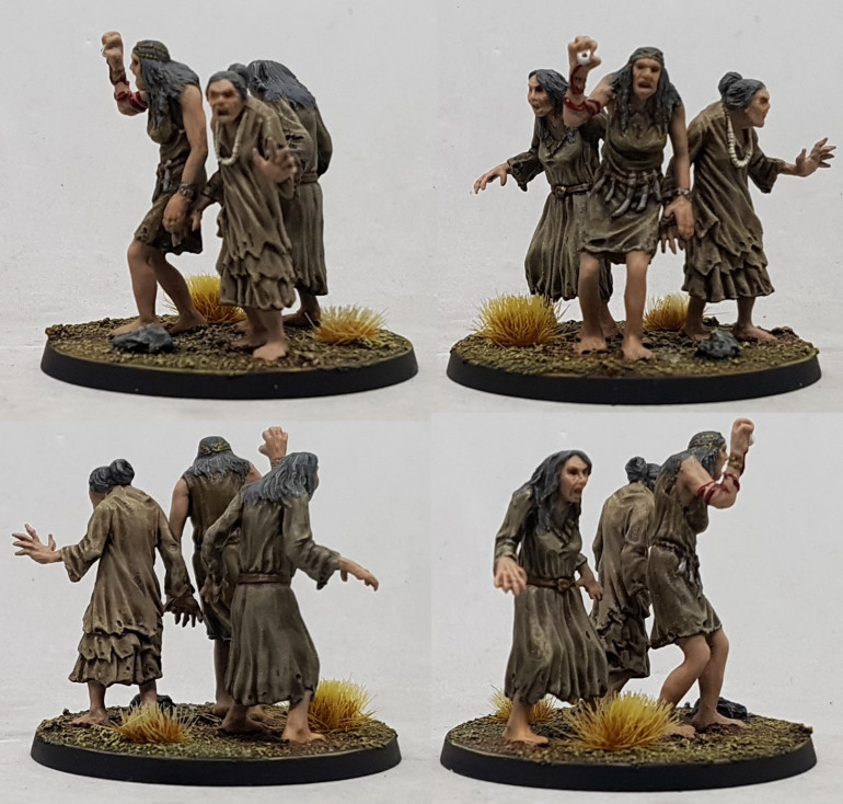 Some veins coming down from the eye were painted the first red I grabbed and now they're done.