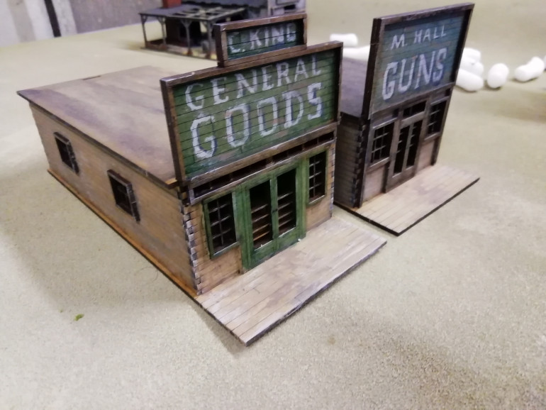 I have been using the names of family and friends for the signage