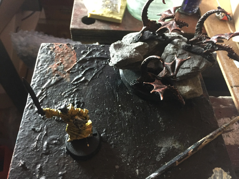 Work in progress on Beastmaster and Scorpion Dragons